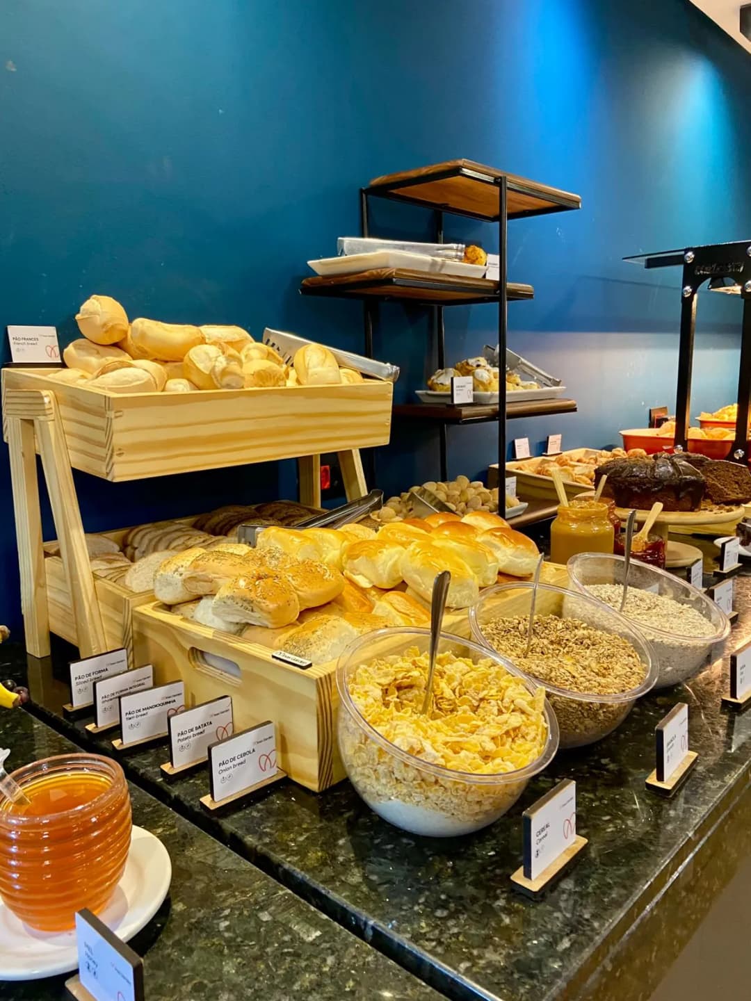 Pães fresquinhos