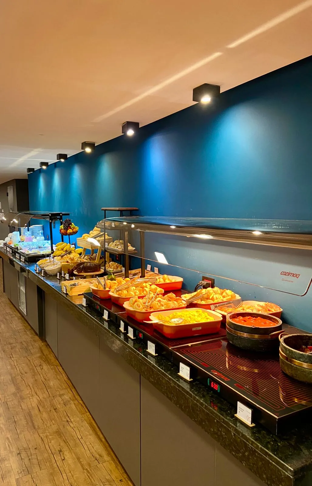 Vista do buffet