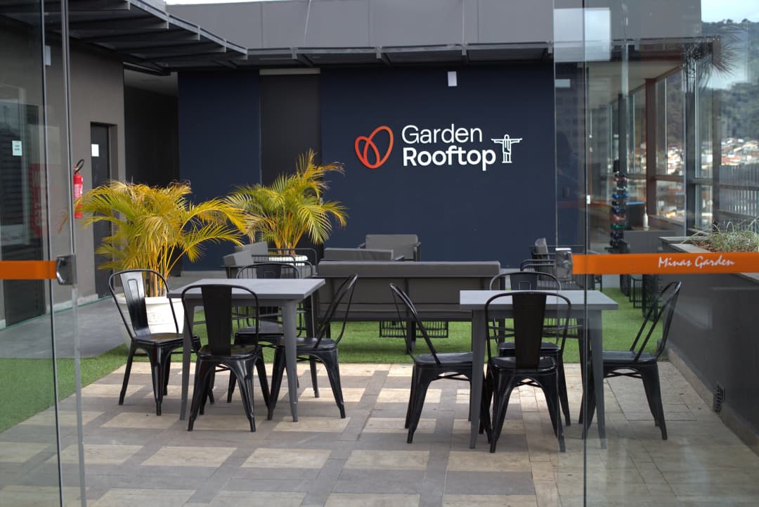 Espaço para eventos no topo